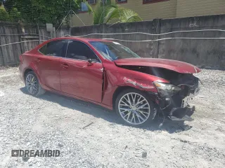 2015 Lexus IS 250 with VIN JTHBF1D25F5054719, listed as a Copart auction lot 60624285 with 97,086 mi miles and Salvage title. Bid and sale history available at DreamBid. Image 4.