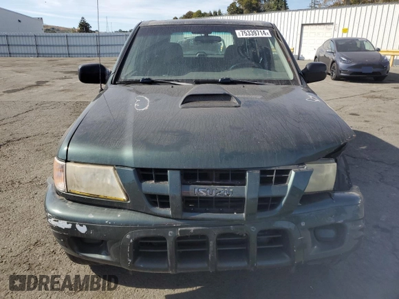 2004 Isuzu Rodeo S with VIN 4S2CK58W344303242, listed as a Copart auction lot 75339714 with 106,659 mi miles and Salvage title. Bid and sale history available at DreamBid. Image 5.