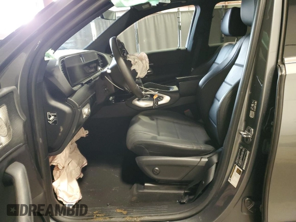 2022 Mercedes-Benz GLE 450 with VIN 4JGFB5KB3NA601982, listed as a Copart auction lot 46053525 with 32,653 mi miles and Salvage title. Bid and sale history available at DreamBid. Image 7.