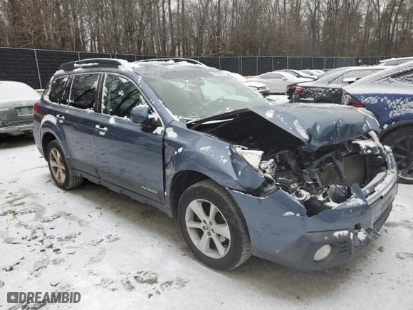 2013 Subaru Outback 2.5i Premium with VIN 4S4BRCCC7D3203215, listed as a Copart auction lot 46188265 with 218,944 mi miles and Salvage Title. Bid and sale history available at carsss.com. Image 4.