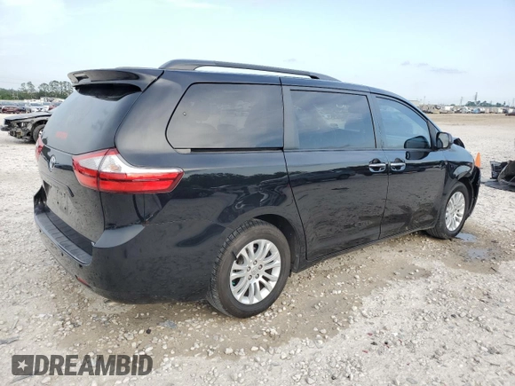 2016 Toyota Sienna XLE with VIN 5TDYK3DC3GS754018, listed as a Copart auction lot 55508925 with 99,016 mi miles and Salvage title. Bid and sale history available at DreamBid. Image 3.