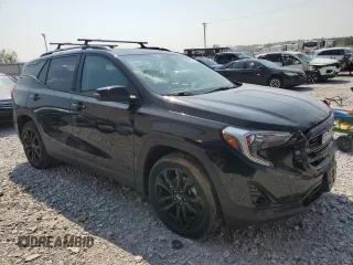 2020 GMC Terrain SLT with VIN 3GKALVEX6LL301785, listed as a Copart auction lot 59257725 with 39,134 mi miles and Salvage title. Bid and sale history available at DreamBid. Image 4.
