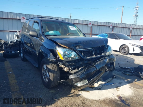 2004 Lexus GX 470 with VIN JTJBT20X440055692, listed as a IAAI auction lot 42044615 with 344,351 mi miles and . Bid and sale history available at DreamBid. Image 1.