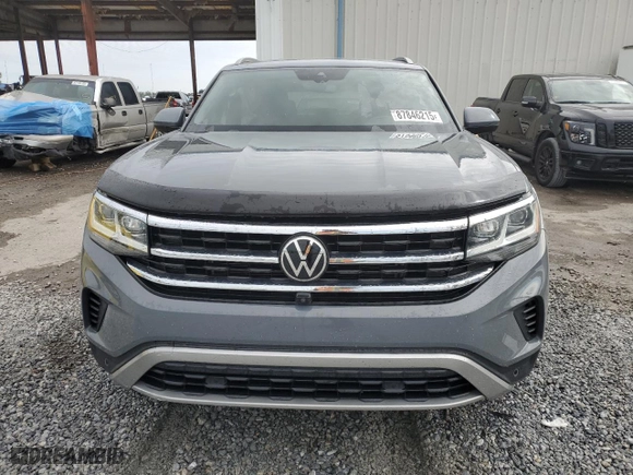 2020 Volkswagen Atlas Cross Sport 3.6L V6 SEL Premium with VIN 1V2NE2CA7LC216338, listed as a Copart auction lot 87846215 with 60,399 mi miles and Salvage Title. Bid and sale history available at carsss.com. Image 5.