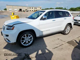 2014 Jeep Grand Cherokee Summit с VIN 1C4RJFJG9EC338666, выставлен на аукционе Copart как лот 63834075 с пробегом 196 840 миль миль и Списание • Salvage title. История ставок и продаж доступна на DreamBid. Изображение 1.
