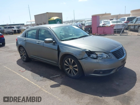 2012 Chrysler 200 Touring with VIN 1C3CCBBG6CN297040, listed as a IAAI auction lot 41756345 with 162,771 mi miles. Bid and sale history available at carsss.com. Image 1.