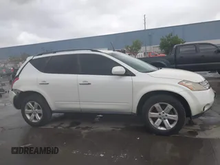 2007 Nissan Murano S with VIN JN8AZ08W77W636607, listed as a IAAI auction lot 41778534 with 187,821 mi miles and . Bid and sale history available at DreamBid. Image 13.