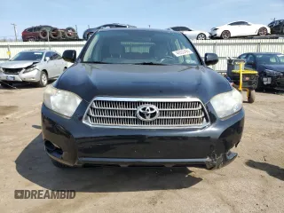 2010 Toyota Highlander Hybrid with VIN JTEBW3EH3A2044387, listed as a Copart auction lot 48630495 with 57,428 mi miles and Salvage Title. Bid and sale history available at carsss.com. Image 5.