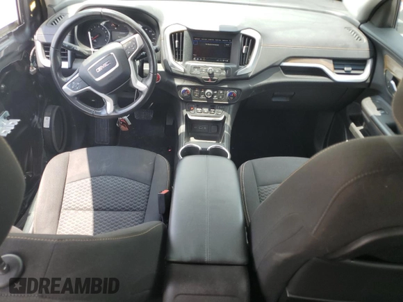 2019 GMC Terrain SLE z VIN 3GKALMEV3KL154073, wystawiony jako Copart lot #54871745 z przebiegiem 55 630 mil mil oraz Szkoda całkowita • Salvage title. Historia ofert i sprzedaży dostępna na DreamBid. Obrazek 8.