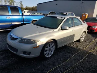 2006 Mazda Mazda6 Grand Touring s with VIN 1YVHP80D965M54351, listed as a Copart auction lot 51264945 with 247,886 mi miles and Salvage Title. Bid and sale history available at carsss.com. Image 1.