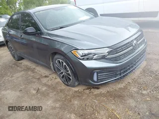 2023 Volkswagen Jetta Sport with VIN 3VWBM7BU6PM025818, listed as a IAAI auction lot 42348233 with 38,197 mi miles and . Bid and sale history available at DreamBid. Image 1.