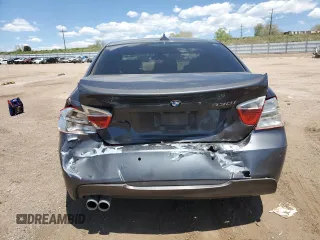 2006 BMW 3 Series 330i with VIN WBAVB33546PS05598, listed as a Copart auction lot 56436175 with 123,157 mi miles and Salvage title. Bid and sale history available at DreamBid. Image 6.
