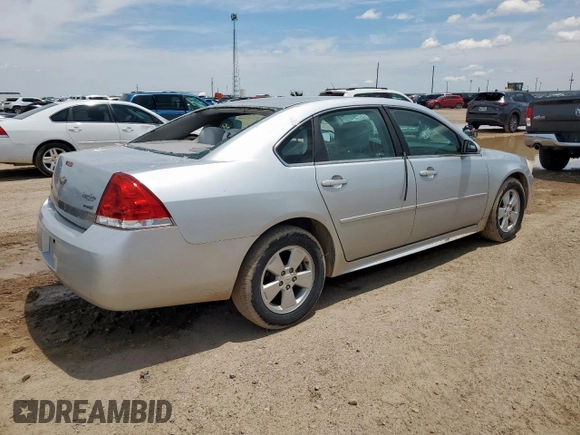 2011 Chevrolet Impala LT Fleet with VIN 2G1WG5EKXB1165485, listed as a Copart auction lot 60367425 with 236,825 mi miles and Clean title. Bid and sale history available at DreamBid. Image 3.