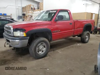 2001 Dodge Ram 2500 with VIN 3B7KF26Z91M573874, listed as a Copart auction lot 78398194 with 159,269 mi miles and Clean Title. Bid and sale history available at carsss.com. Image 1.