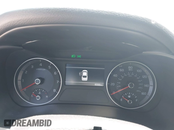 2024 Kia Forte GT with VIN 3KPF44AC3RE821239, listed as a IAAI auction lot 42025884 with 6,593 mi miles and . Bid and sale history available at DreamBid. Image 7.