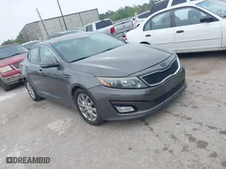 2014 Kia Optima EX with VIN 5XXGN4A78EG297060, listed as a IAAI auction lot 41921581 with 178,381 mi miles. Bid and sale history available at carsss.com. Image 1.