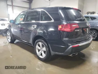 2011 Acura MDX Tech Pkg with VIN 2HNYD2H68BH529118, listed as a Copart auction lot 49588205 with 172,908 mi miles and Salvage Title. Bid and sale history available at carsss.com. Image 2.
