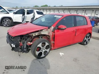 2013 Volkswagen Golf GTI Driver's Edition with VIN WVWHD7AJXDW011159, listed as a Copart auction lot 58838075 with 119,975 mi miles and Salvage title. Bid and sale history available at DreamBid. Image 1.