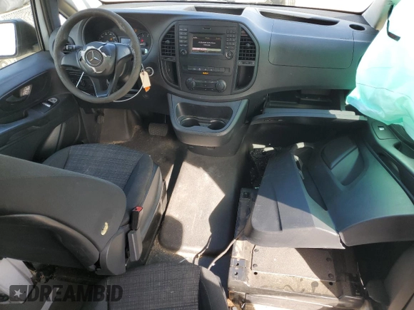 2017 Mercedes-Benz Metris Cargo with VIN WD3PG2EA8H3207859, listed as a Copart auction lot 49904035 with 65,756 mi miles and Salvage Title. Bid and sale history available at carsss.com. Image 8.