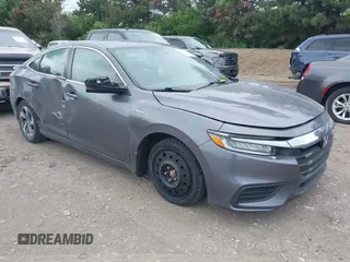 2019 Honda Insight EX z VIN 19XZE4F57KE018296, wystawiony jako IAAI lot #42177565 z przebiegiem Nie podano mil oraz . Historia ofert i sprzedaży dostępna na DreamBid. Obrazek 1.