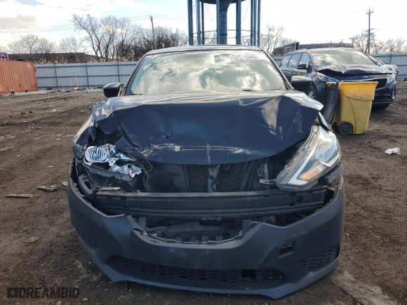 2018 Nissan Sentra SV with VIN 3N1AB7AP8JY242046, listed as a Copart auction lot 50616505 with 141,048 mi miles and Salvage Title. Bid and sale history available at carsss.com. Image 5.