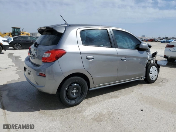 2020 Mitsubishi Mirage ES with VIN ML32A3HJ0LH001324, listed as a Copart auction lot 48916745 with 23,359 mi miles and Salvage Title. Bid and sale history available at carsss.com. Image 3.