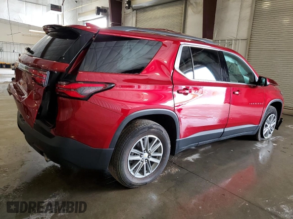 2023 Chevrolet Traverse LT with VIN 1GNEVHKWXPJ229112, listed as a Copart auction lot 61419135 with 26,849 mi miles and Non repairable. Bid and sale history available at DreamBid. Image 3.