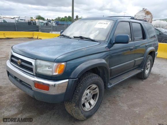 1997 Toyota 4Runner Limited with VIN JT3HN87RXV0089045, listed as a IAAI auction lot 42057640 with 252,893 mi miles. Bid and sale history available at carsss.com. Image 2.