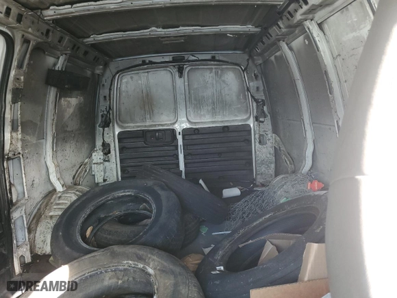 2011 Chevrolet Express Cargo Van with VIN 1GCWGFBA2B1163177, listed as a Copart auction lot 86876614 with 290,696 mi miles and Salvage Title. Bid and sale history available at carsss.com. Image 10.