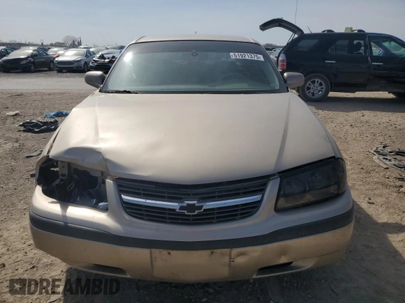 2005 Chevrolet Impala with VIN 2G1WF52E259288172, listed as a Copart auction lot 51921375 with 166,249 mi miles and Salvage Title. Bid and sale history available at DreamBid. Image 5.