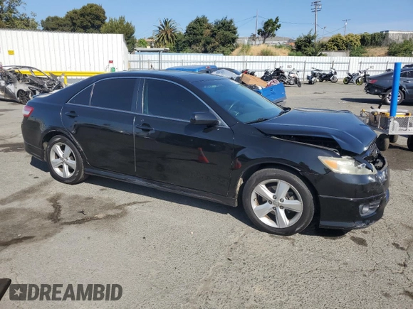 2011 Toyota Camry LE with VIN 4T1BF3EK7BU193354, listed as a Copart auction lot 61874055 with 184,748 mi miles and Salvage title. Bid and sale history available at DreamBid. Image 4.