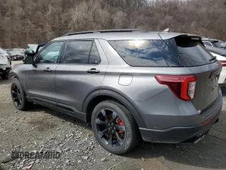2023 Ford Explorer ST with VIN 1FM5K8GC7PGC12499, listed as a Copart auction lot 51211915 with 9,485 mi miles and Salvage Title. Bid and sale history available at carsss.com. Image 2.
