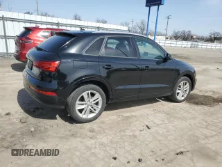 2017 Audi Q3 Premium with VIN WA1ECCFS1HR014580, listed as a Copart auction lot 49948725 with 119,336 mi miles and Salvage title. Bid and sale history available at DreamBid. Image 3.