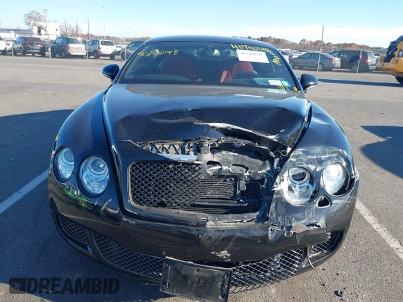 2008 Bentley Continental GT with VIN SCBCP73WX8C056722, listed as a IAAI auction lot 40740198 with Not Provided miles and . Bid and sale history available at DreamBid. Image 6.