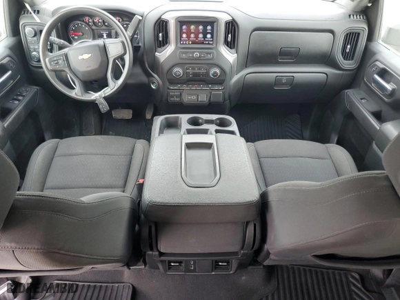 2024 Chevrolet Silverado 2500HD Custom with VIN 2GC4YME79R1152576, listed as a Copart auction lot 51583095 with 0 mi miles and Salvage Title. Bid and sale history available at carsss.com. Image 8.