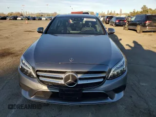 2020 Mercedes-Benz C with VIN WDDWF8DBXLR527729, listed as a Copart auction lot 46880925 with 35,825 mi miles and Salvage Title. Bid and sale history available at carsss.com. Image 5.