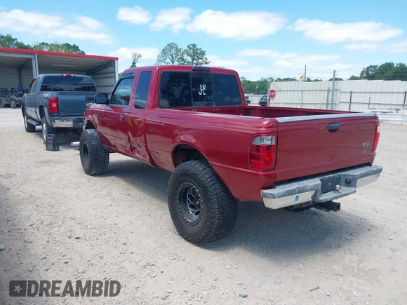 2003 Ford Ranger XL Fleet with VIN 1FTYR44V43PB45754, listed as a IAAI auction lot 42024503 with 196,361 mi miles. Bid and sale history available at carsss.com. Image 3.