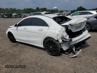 2019 Mercedes-Benz CLA 250 with VIN WDDSJ4GBXKN740798, listed as a Copart auction lot 59874665 with 60,164 mi miles and Salvage title. Bid and sale history available at DreamBid. Image 2.