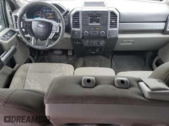 2017 Ford F-350 XL with VIN 1FT8X3B69HED22166, listed as a Copart auction lot 65051355 with 260,728 mi miles and Salvage title. Bid and sale history available at DreamBid. Image 8.
