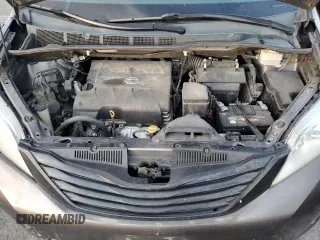 2012 Toyota Sienna with VIN 5TDZK3DC5CS276747, listed as a Copart auction lot 86114954 with 0 mi miles and Salvage Title. Bid and sale history available at carsss.com. Image 12.