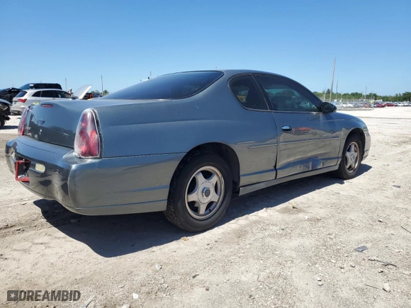 2004 Chevrolet Monte Carlo LS with VIN 2G1WW12E249283092, listed as a Copart auction lot 49172205 with 149,435 mi miles and Salvage Title. Bid and sale history available at carsss.com. Image 3.
