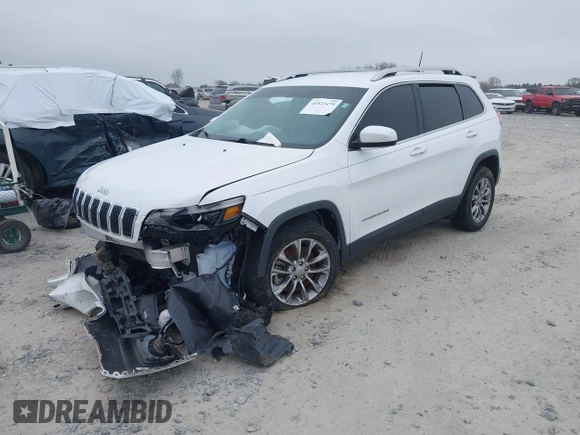 2019 Jeep Cherokee Latitude Plus with VIN 1C4PJLLN5KD171875, listed as a IAAI auction lot 41522475 with 82,161 mi miles. Bid and sale history available at carsss.com. Image 16.