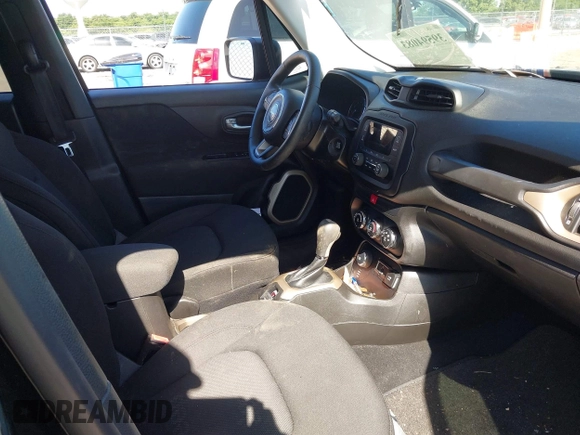 2017 Jeep Renegade Sport with VIN ZACCJBAB3HPF99343, listed as a IAAI auction lot 39594083 with 85,446 mi miles and . Bid and sale history available at carsss.com. Image 5.