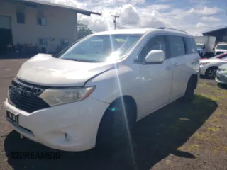 2014 Nissan Quest S with VIN JN8AE2KP6E9100199, listed as a Copart auction lot 59383235 with Not provided miles and Salvage title. Bid and sale history available at DreamBid. Image 1.