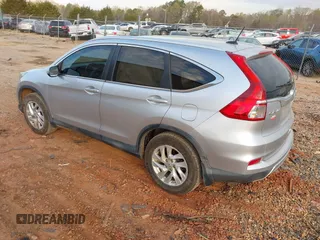 2015 Honda CR-V EX-L with VIN 2HKRM3H77FH524093, listed as a IAAI auction lot 41912203 with 157,328 mi miles. Bid and sale history available at carsss.com. Image 3.