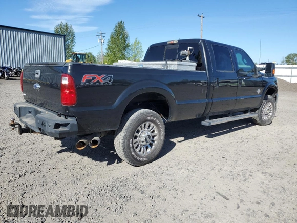2015 Ford F-350 Platinum z VIN 1FT8W3BT2FEA21650, wystawiony jako Copart lot #54044925 z przebiegiem 270 987 mil mil oraz Szkoda całkowita • Salvage title. Historia ofert i sprzedaży dostępna na DreamBid. Obrazek 3.