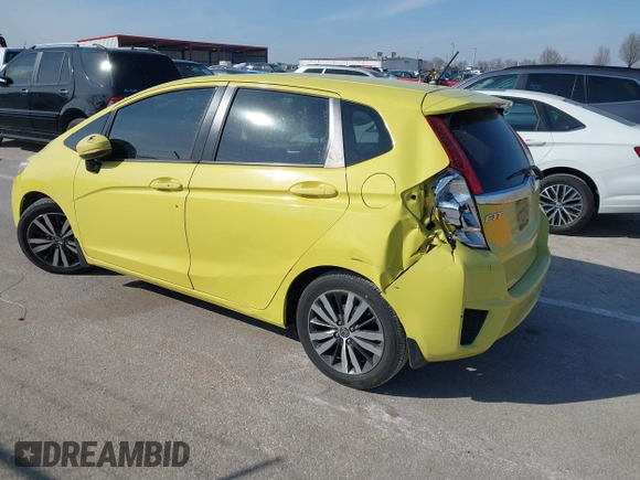 2015 Honda Fit EX-L with VIN 3HGGK5H89FM776344, listed as a IAAI auction lot 41706385 with 131,571 mi miles. Bid and sale history available at carsss.com. Image 3.
