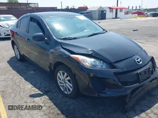 2013 Mazda 3 i Touring with VIN JM1BL1VP5D1807531, listed as a IAAI auction lot 42819781 with 83,451 mi miles and . Bid and sale history available at DreamBid. Image 1.