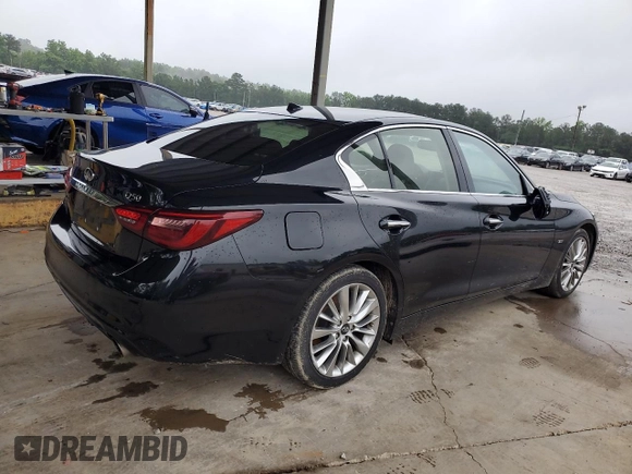 2019 Infiniti Q50 Luxe с VIN JN1EV7AP3KM516265, выставлен на аукционе Copart как лот 58142515 с пробегом 108 443 миль миль и Чистый • Clean title. История ставок и продаж доступна на DreamBid. Изображение 3.