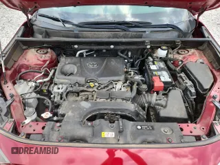 2019 Toyota RAV4 LE with VIN JTMF1RFVXKJ022826, listed as a Copart auction lot 60223225 with 54,180 mi miles and Salvage title. Bid and sale history available at DreamBid. Image 12.